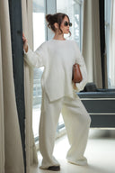 Knitted Signature set / Light Beige