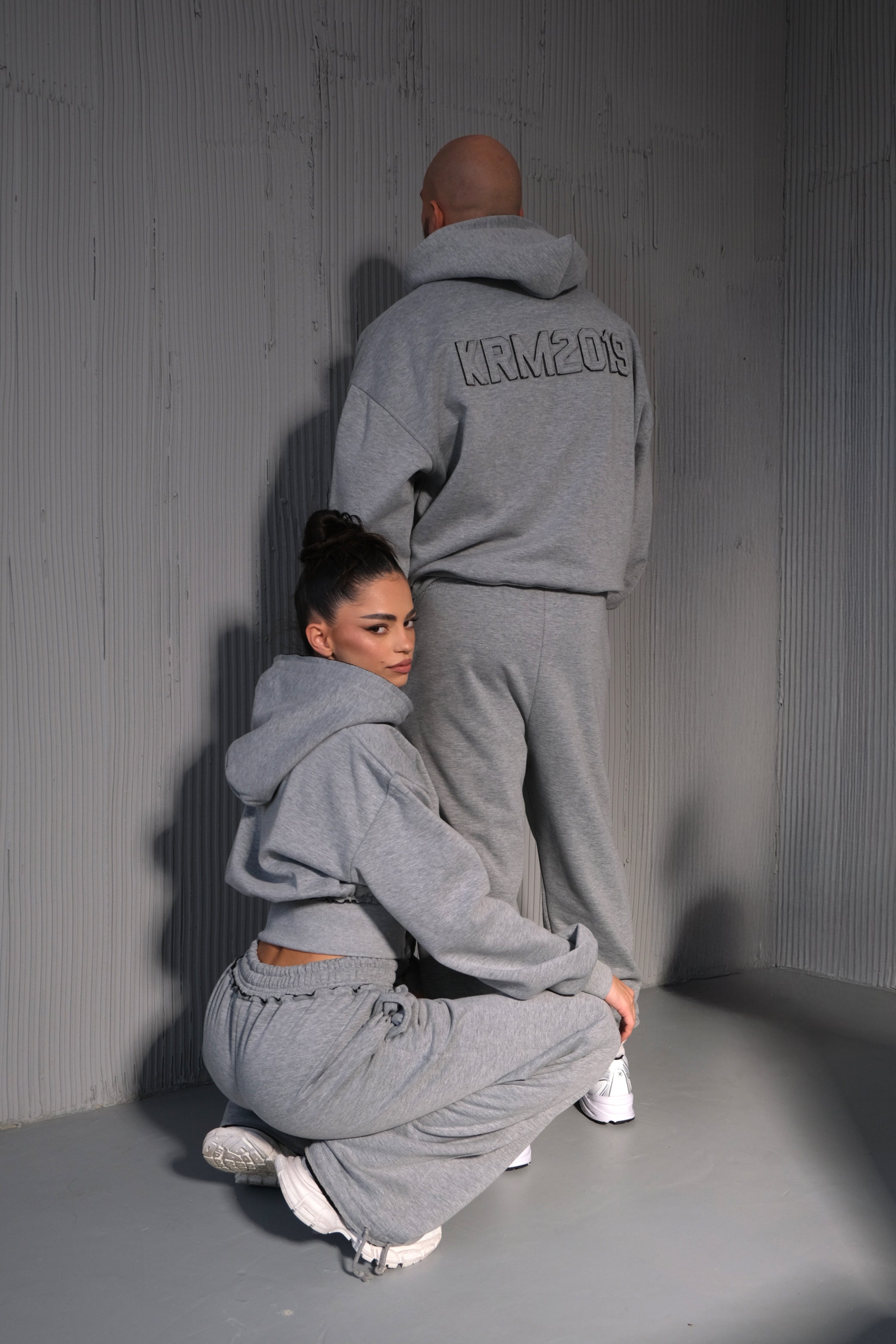 Мъжки сет KRM 2019 / Grey Melange