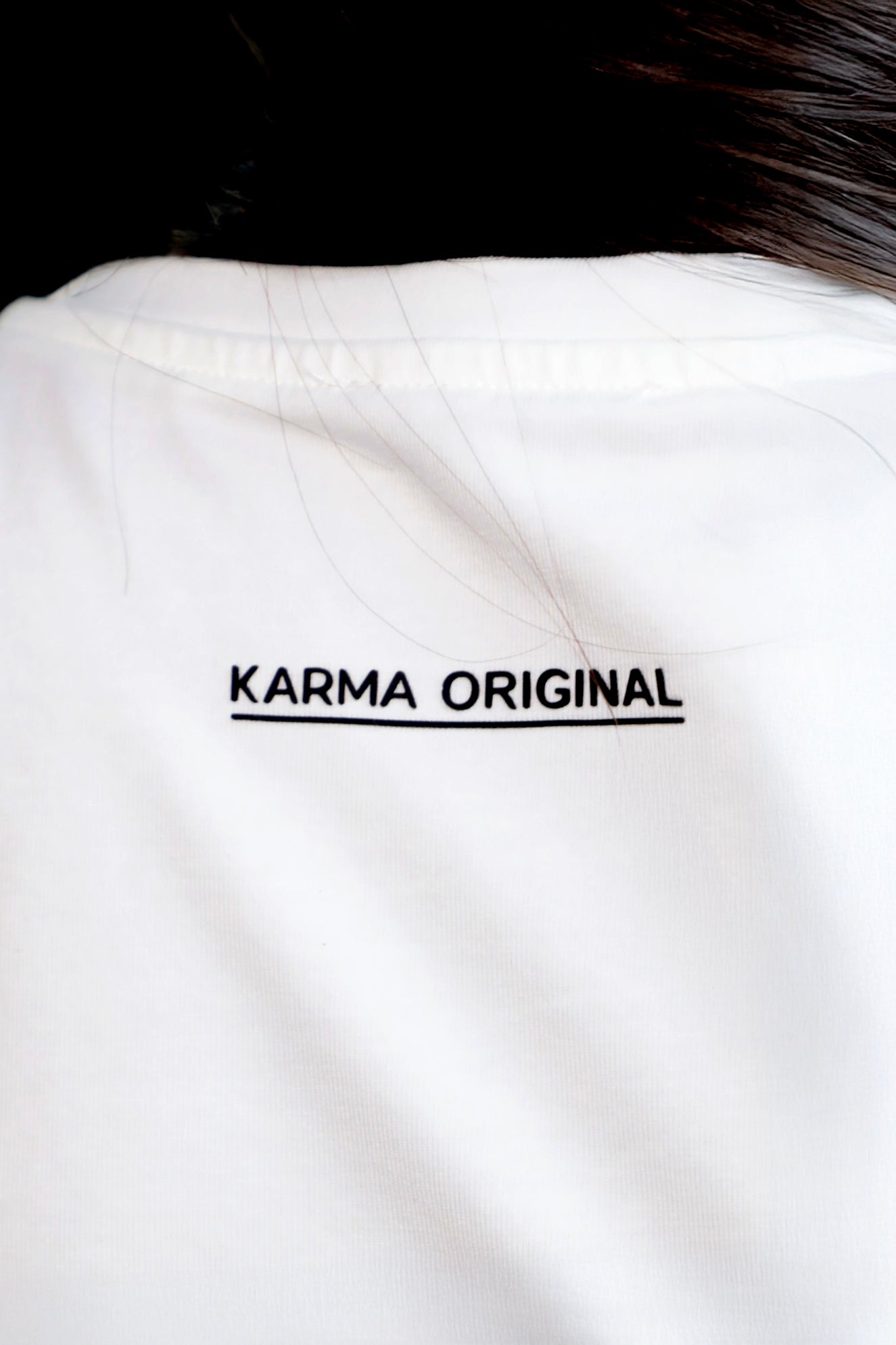 KARMA crop top / Boabe de cafea
