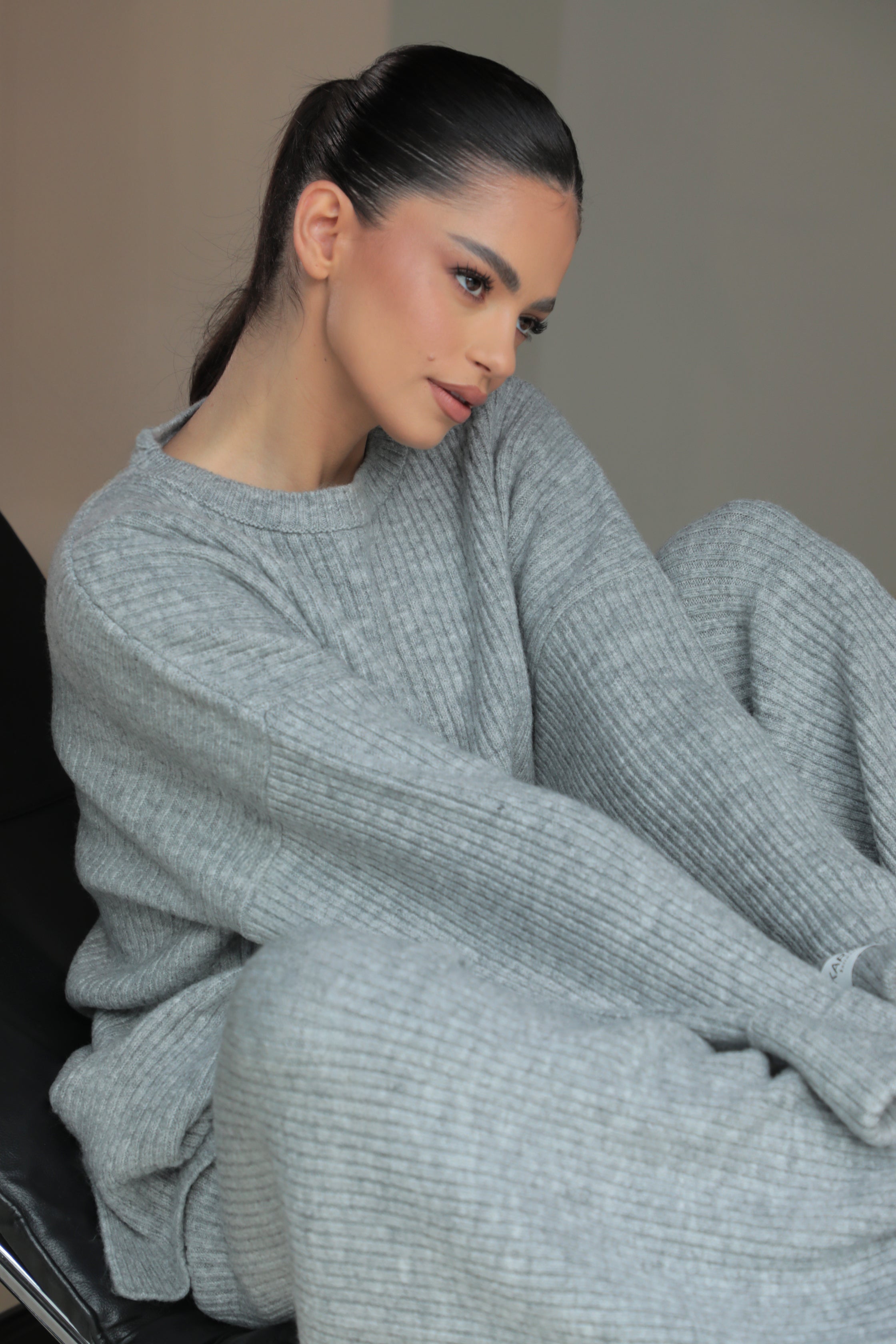 Set tricot Signature / Gri Premium