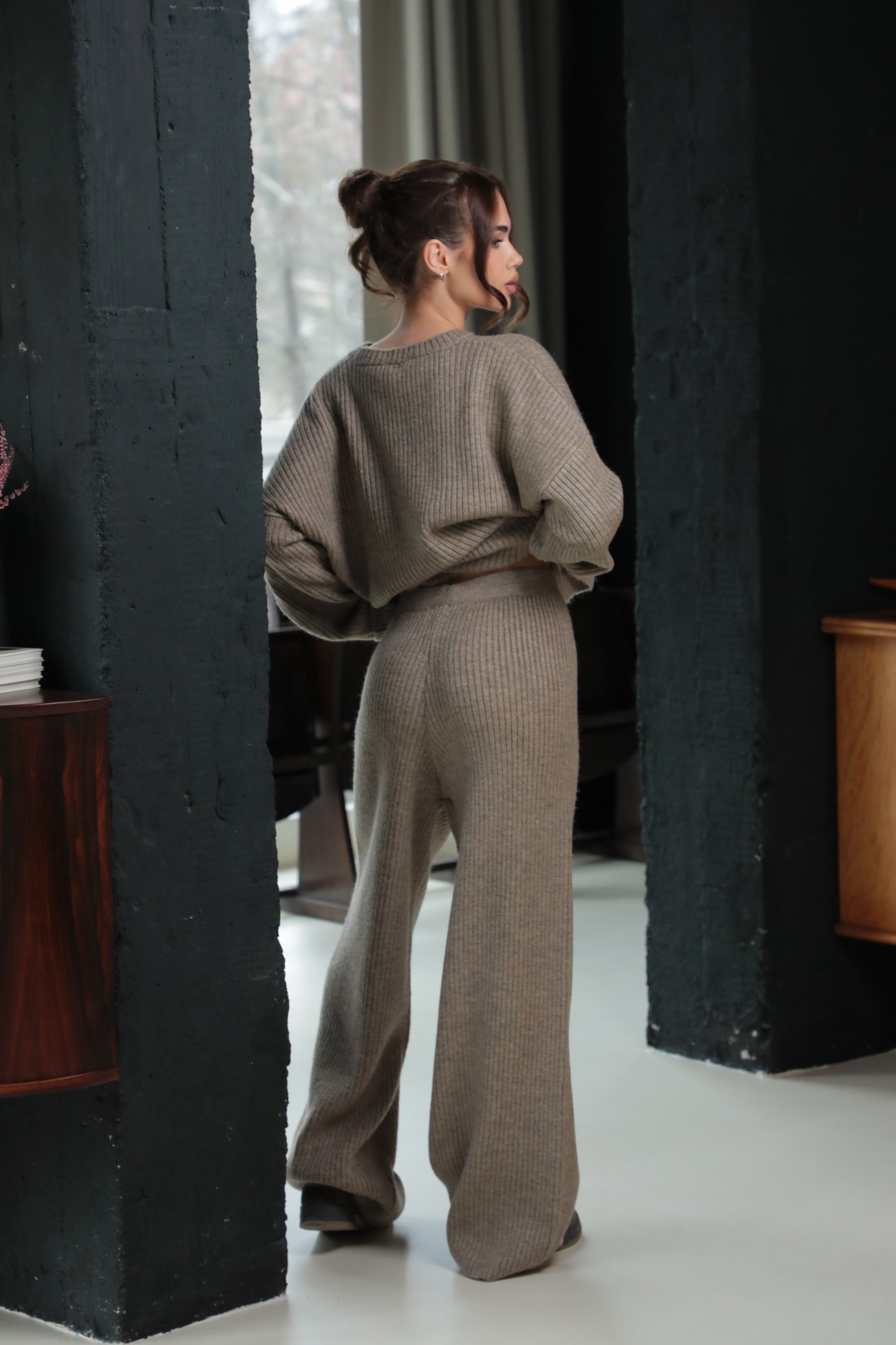Knitted Signature set / Shades of Brown