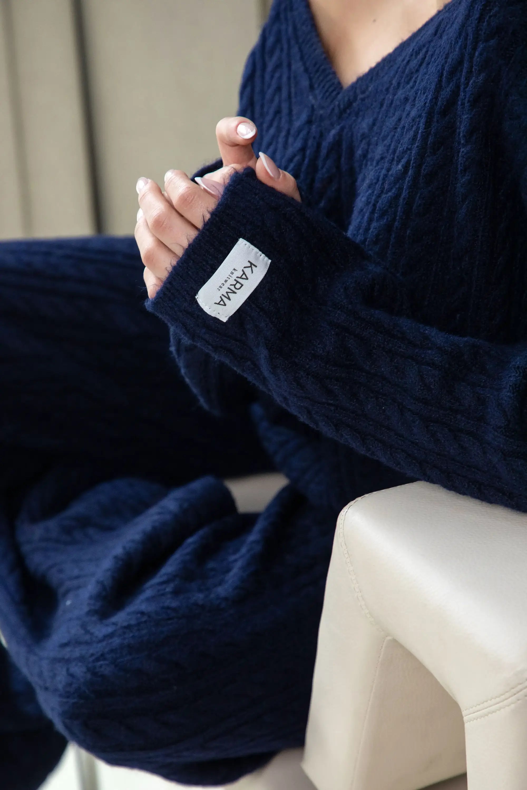 Knitted Special created / Dipper Blue
