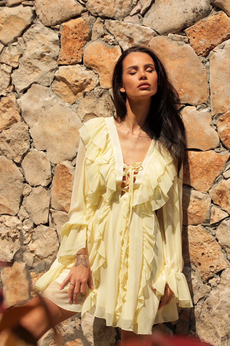 Rochie Magnetic / Butter Yellow