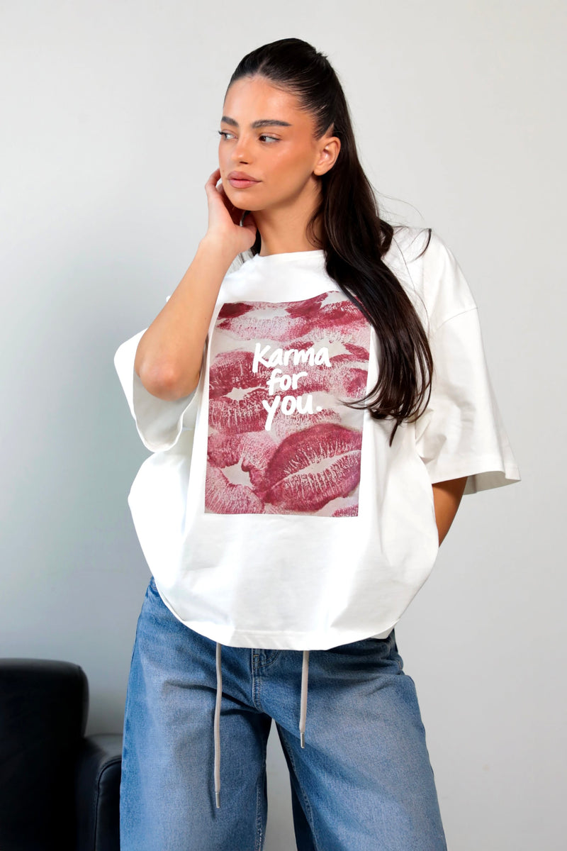 T-shirt FOR YOU / White