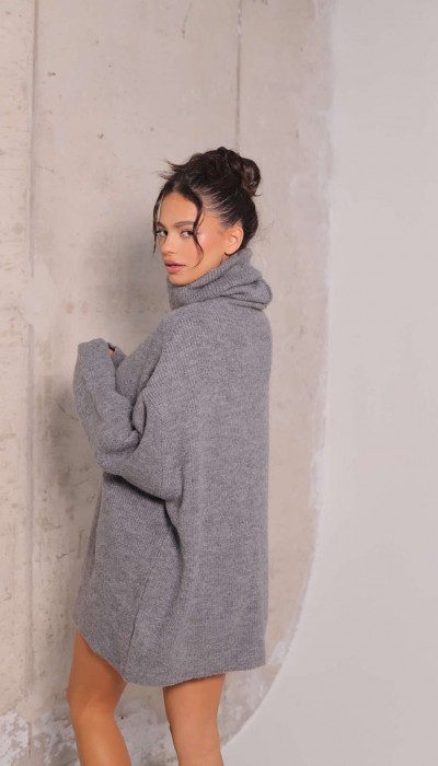 Мека туника No Caption Needed Dark Grey Мека туника No Caption Needed Dark Grey