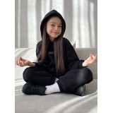 Детски ватиран сет Relaxed Fit / Black