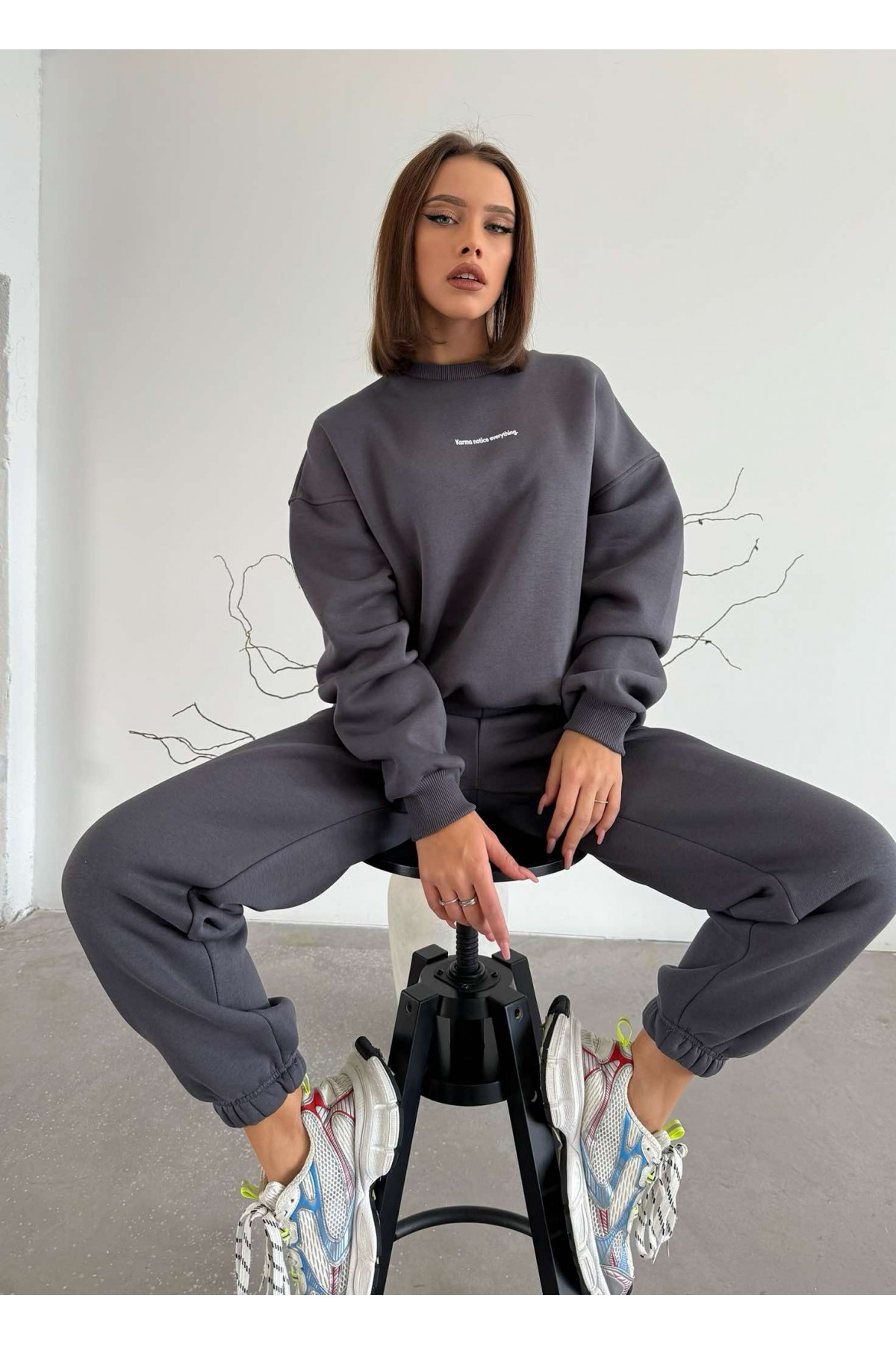 Ватиран сет Essential / Grey Turbulance