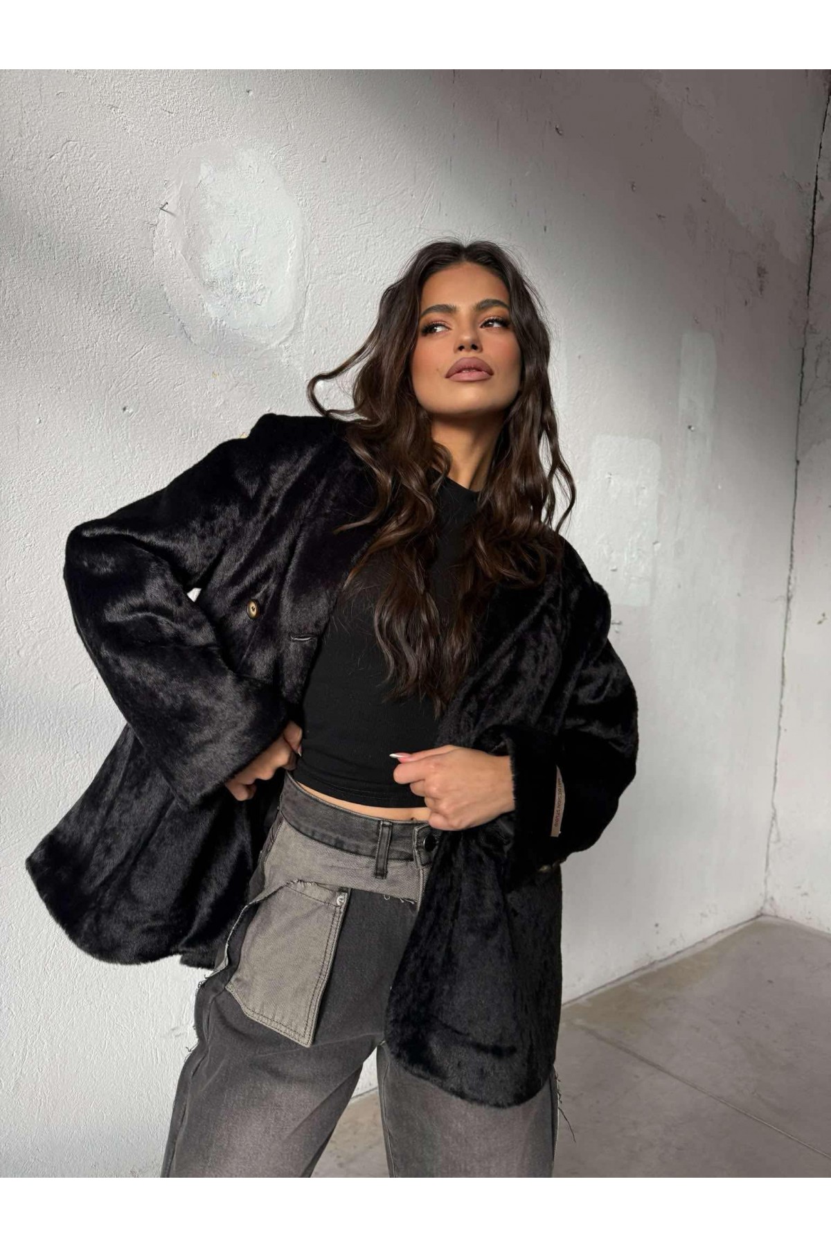 Пухкаво палто Leila Пухкаво палто Leila