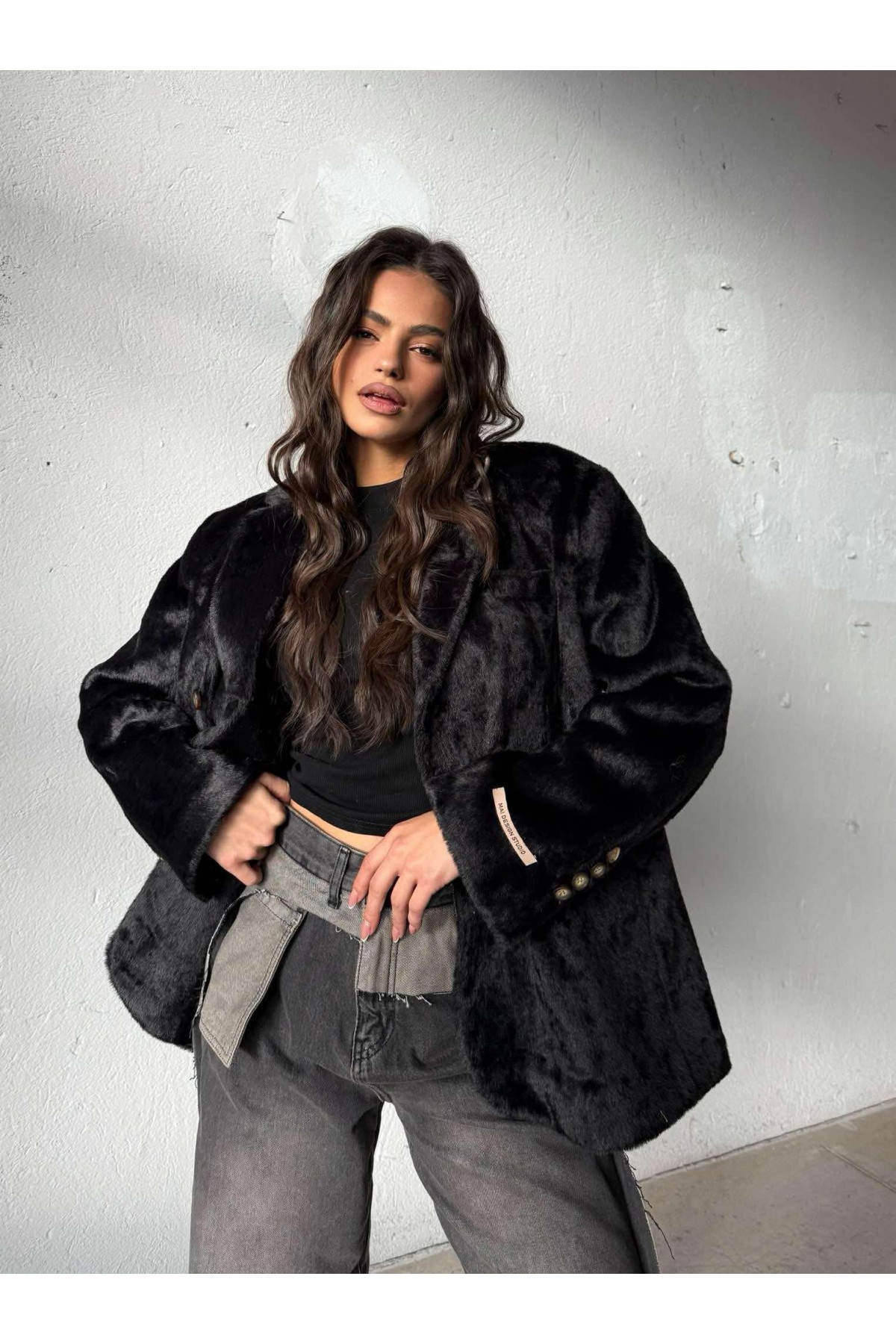 Пухкаво палто Leila Пухкаво палто Leila