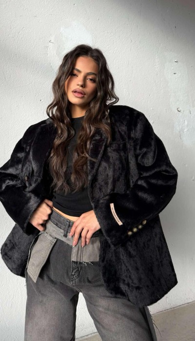 Пухкаво палто Leila Пухкаво палто Leila