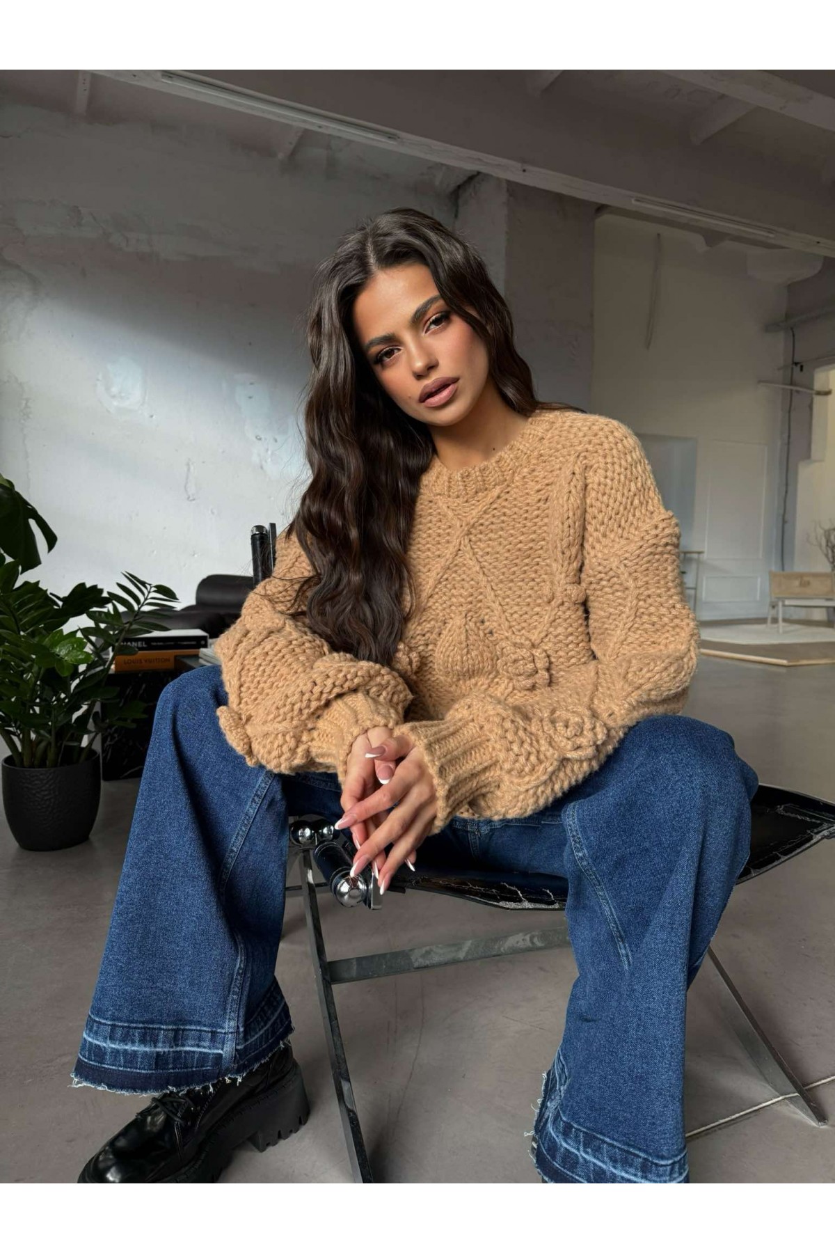 Пуловер Spiritual / Beige