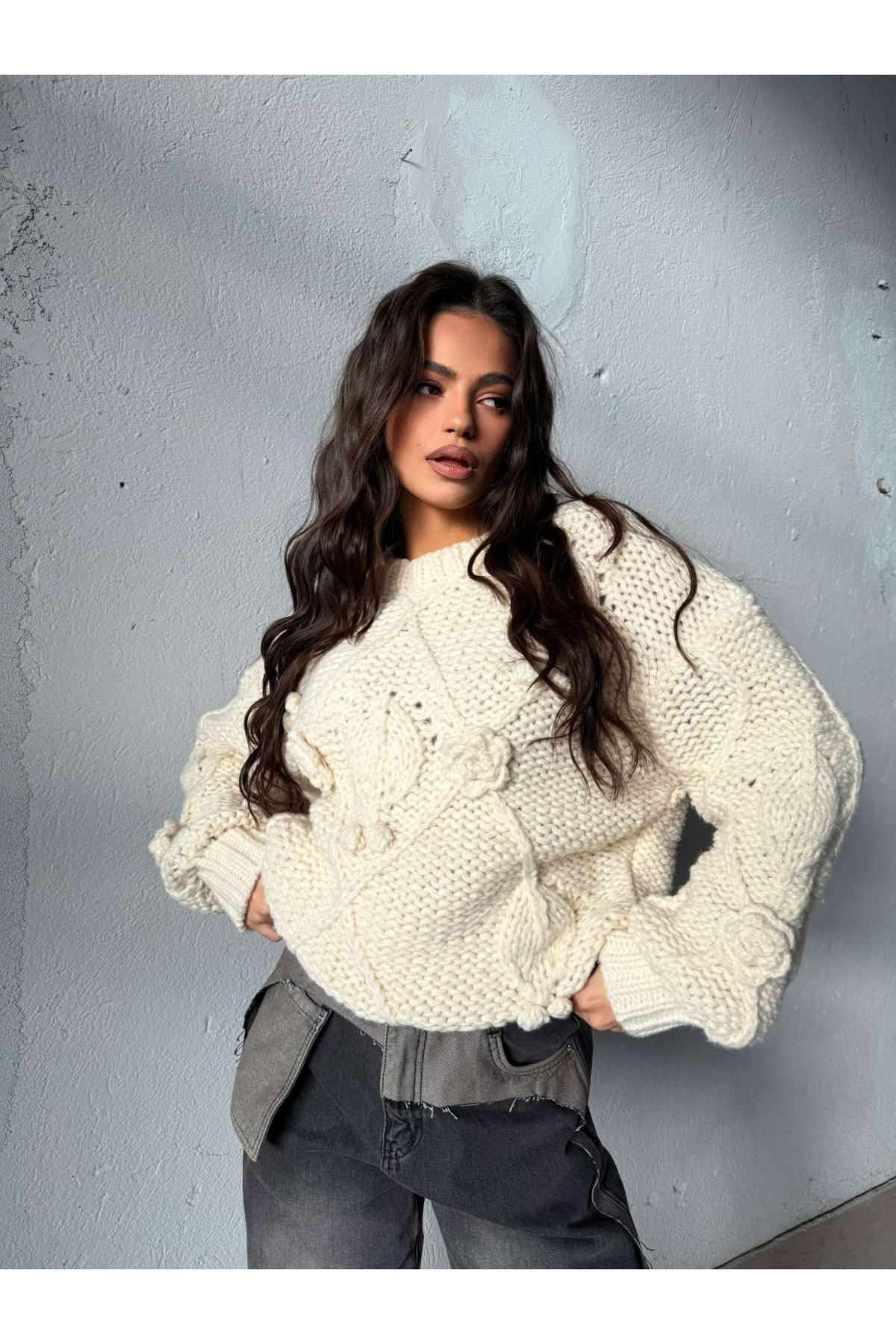 Пуловер Spiritual / Ecru