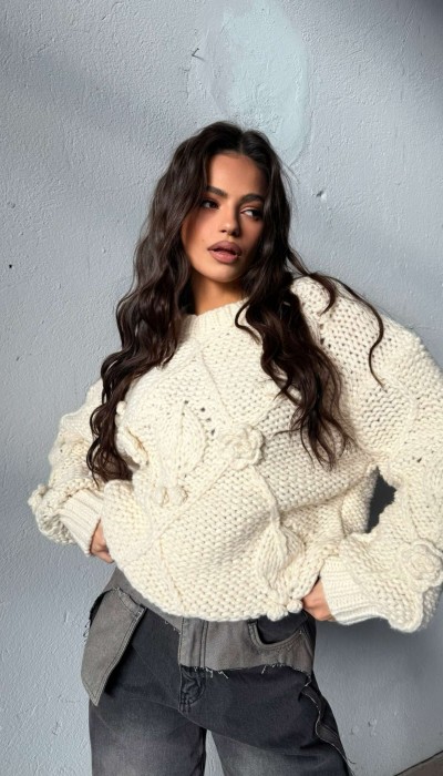 Пуловер Spiritual / Ecru