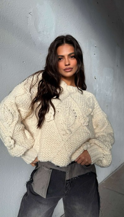 Пуловер Spiritual / Ecru