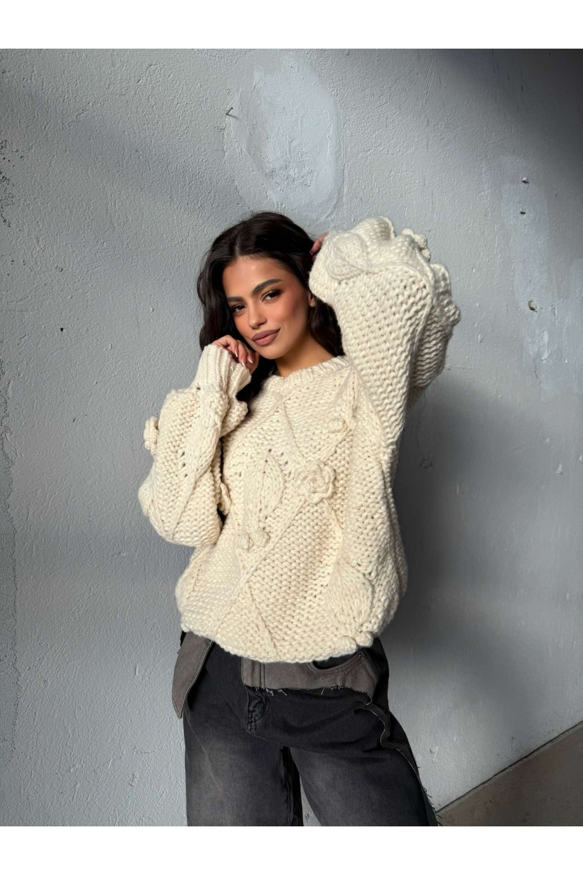 Пуловер Spiritual / Ecru