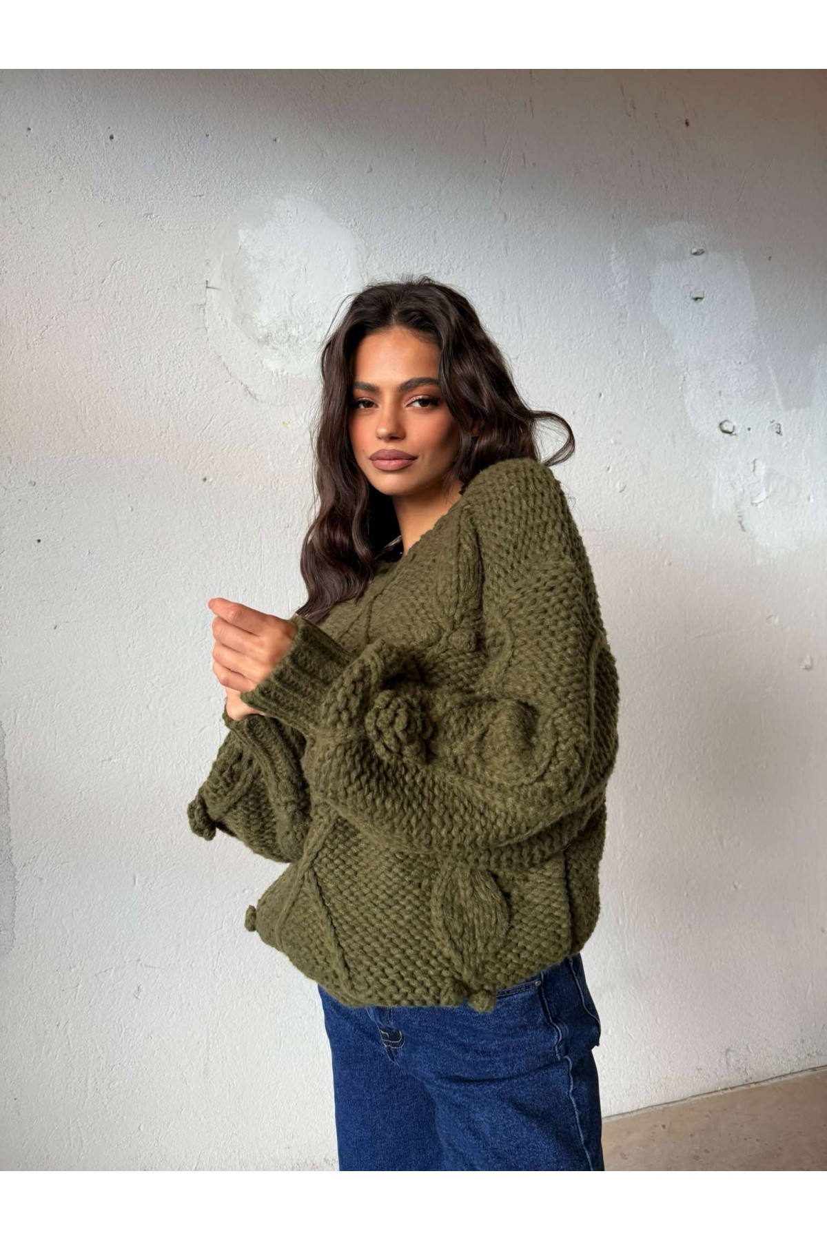 Пуловер Spiritual / Green