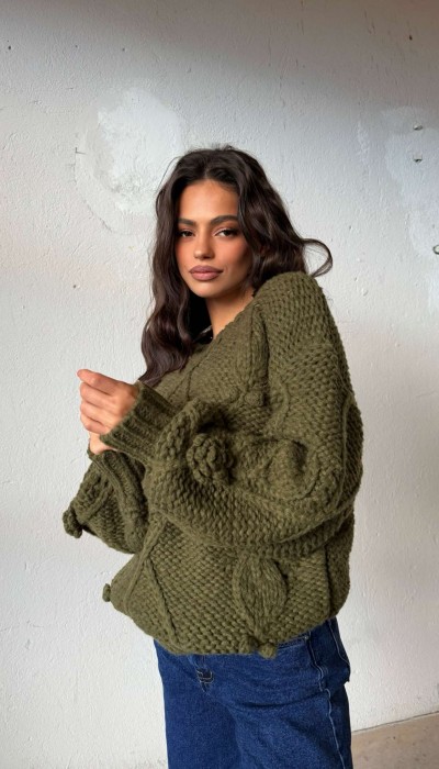 Пуловер Spiritual / Green