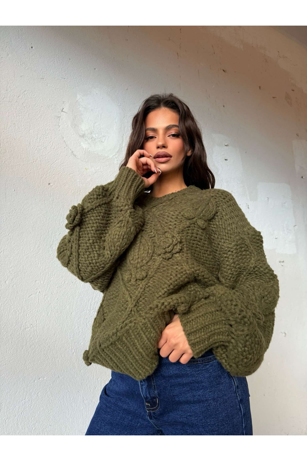 Пуловер Spiritual / Green