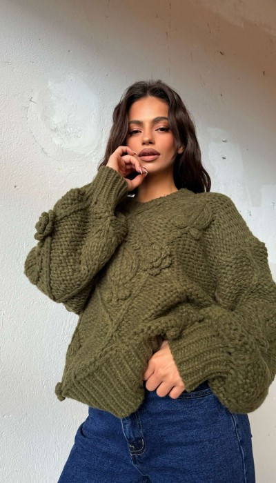 Пуловер Spiritual / Green