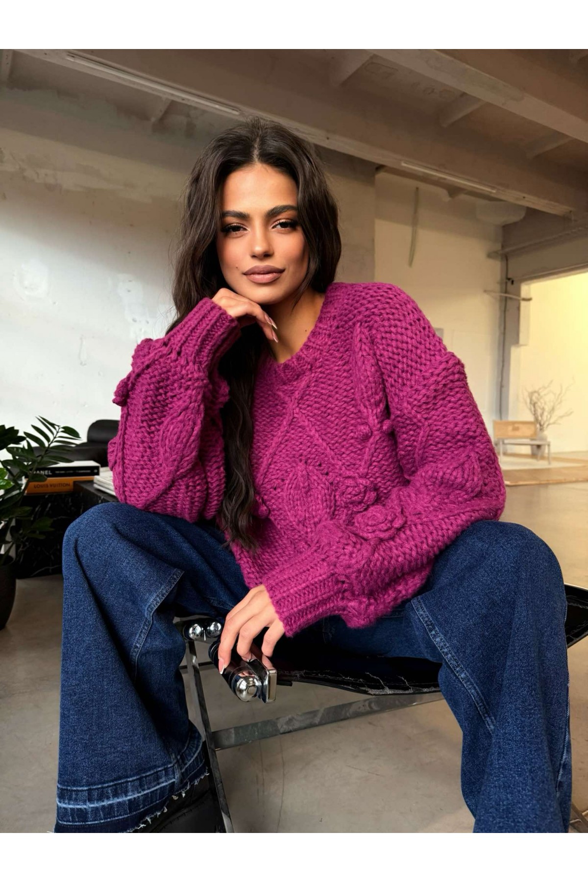 Пуловер Spiritual / Violette