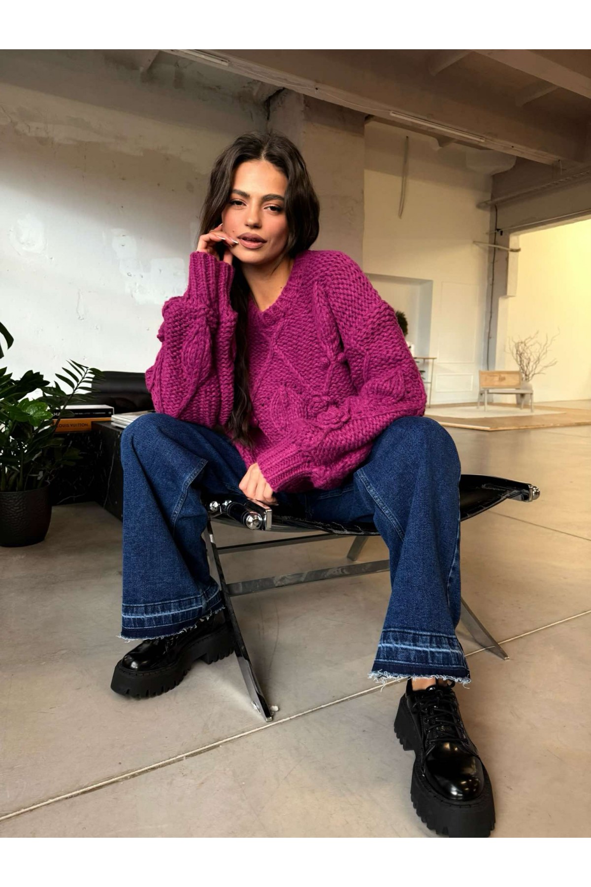 Пуловер Spiritual / Violette