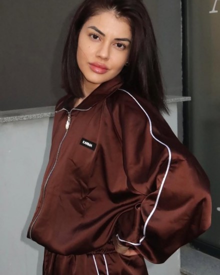 Set Luxe Satin / Cocoa Brown