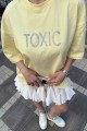 T-shirt TOXIC / Pastel Yellow T-shirt TOXIC / Pastel Yellow