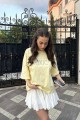 T-shirt TOXIC / Pastel Yellow T-shirt TOXIC / Pastel Yellow