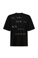 T-shirt Never been regular / All Black