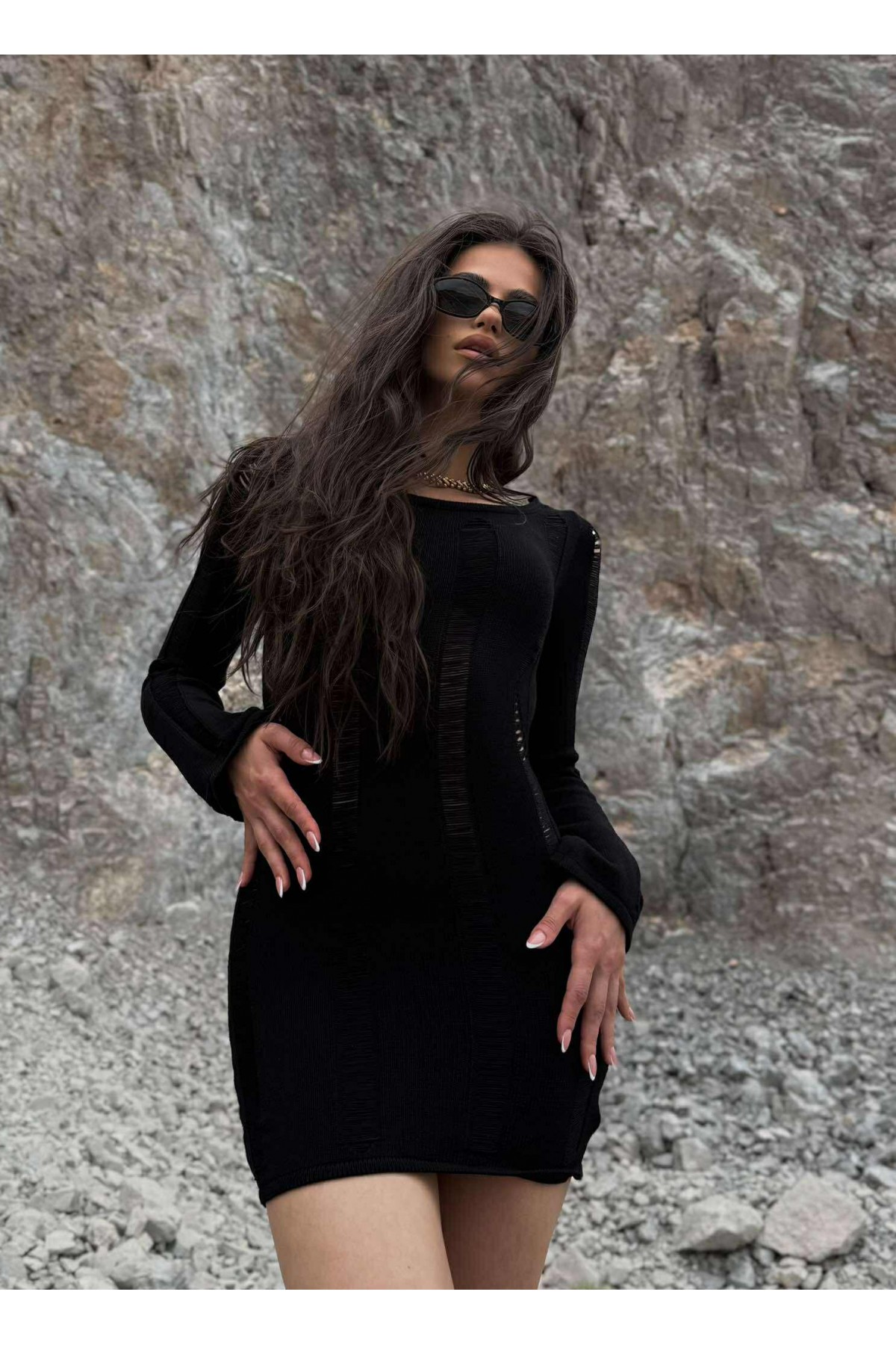 Рокля Pretty good at bad decisions / Black Рокля Pretty good at bad decisions / Black