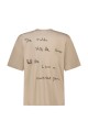 T-shirt Never been regular / Mocca Shade