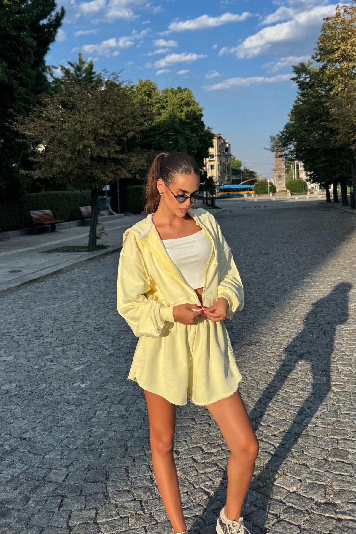 Сет 3 части PINTEREST Inspired / Pastel Yellow