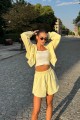 Сет 3 части PINTEREST Inspired / Pastel Yellow