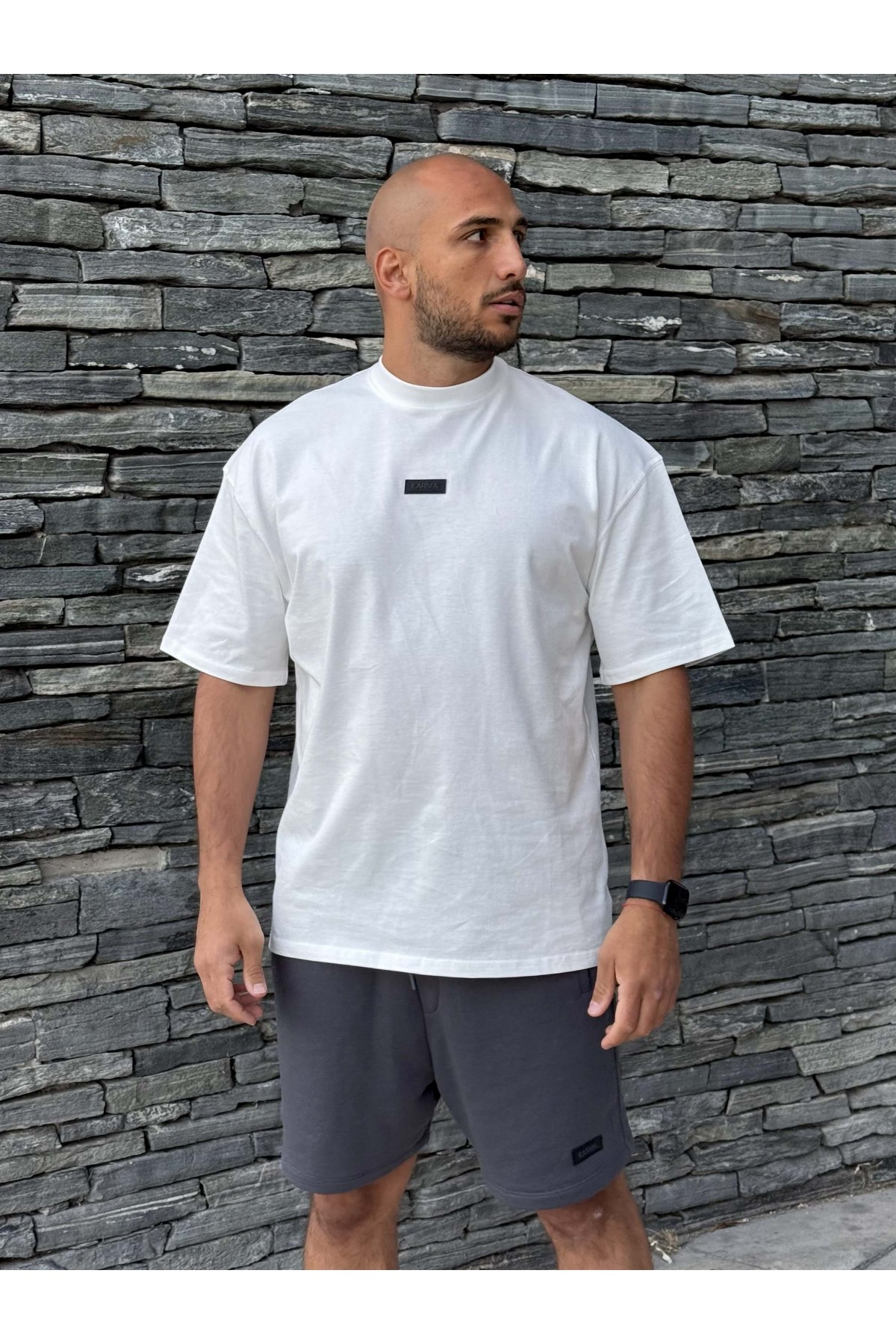 Мъжки сет Fearless / Graphite & White