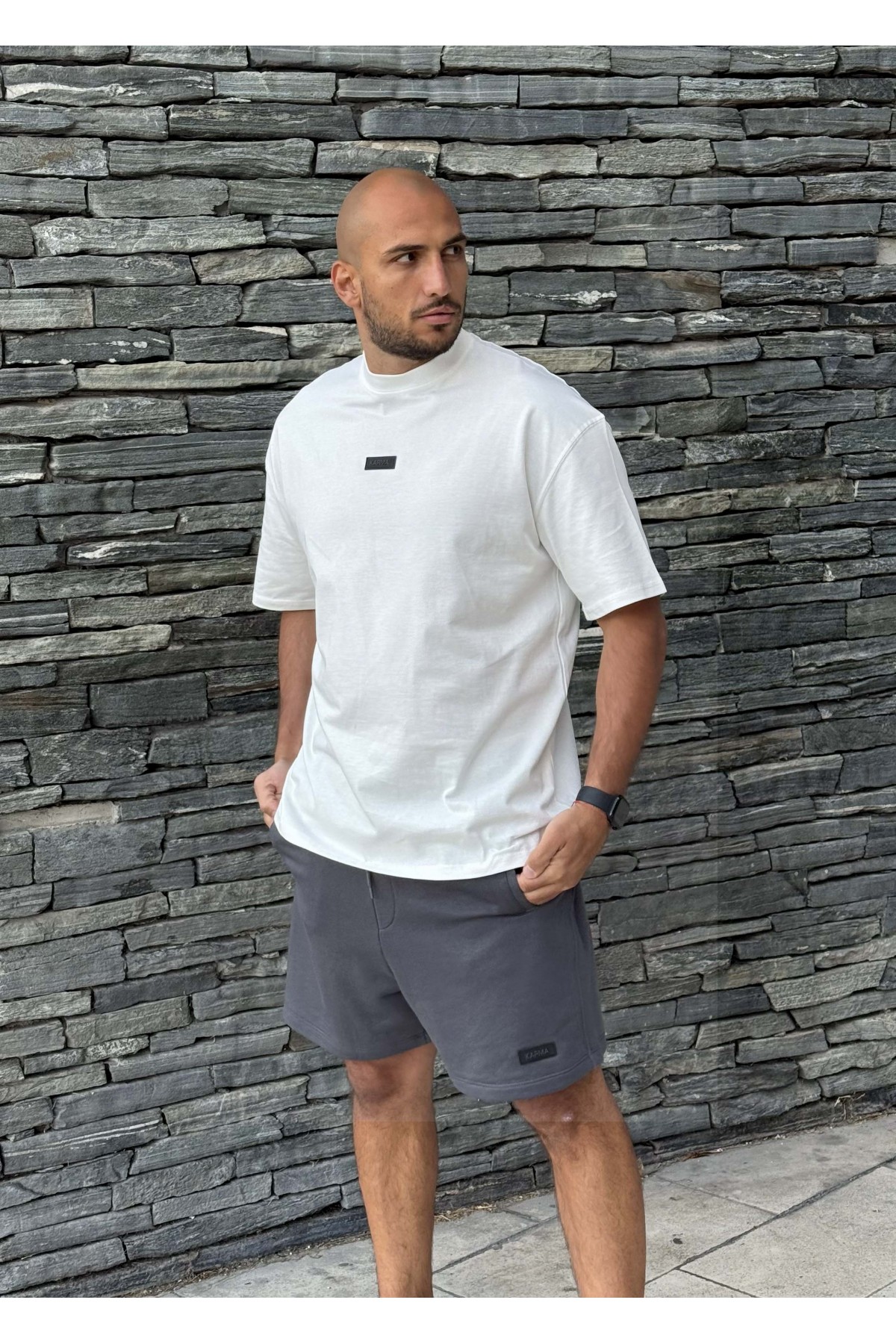 Мъжки сет Fearless / Graphite & White