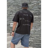 T-shirt Never been regular / All Black