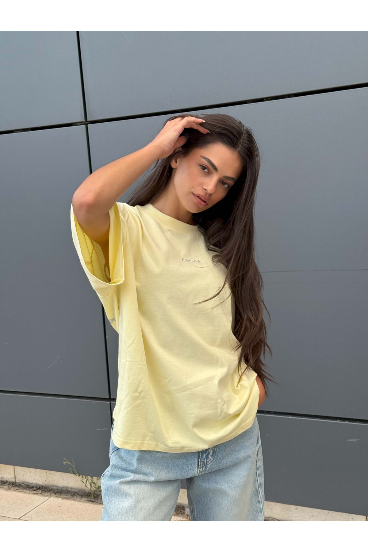 T-shirt Prosecco / Pastel Yellow