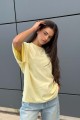 T-shirt Prosecco / Pastel Yellow