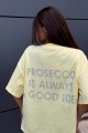 T-shirt Prosecco / Pastel Yellow