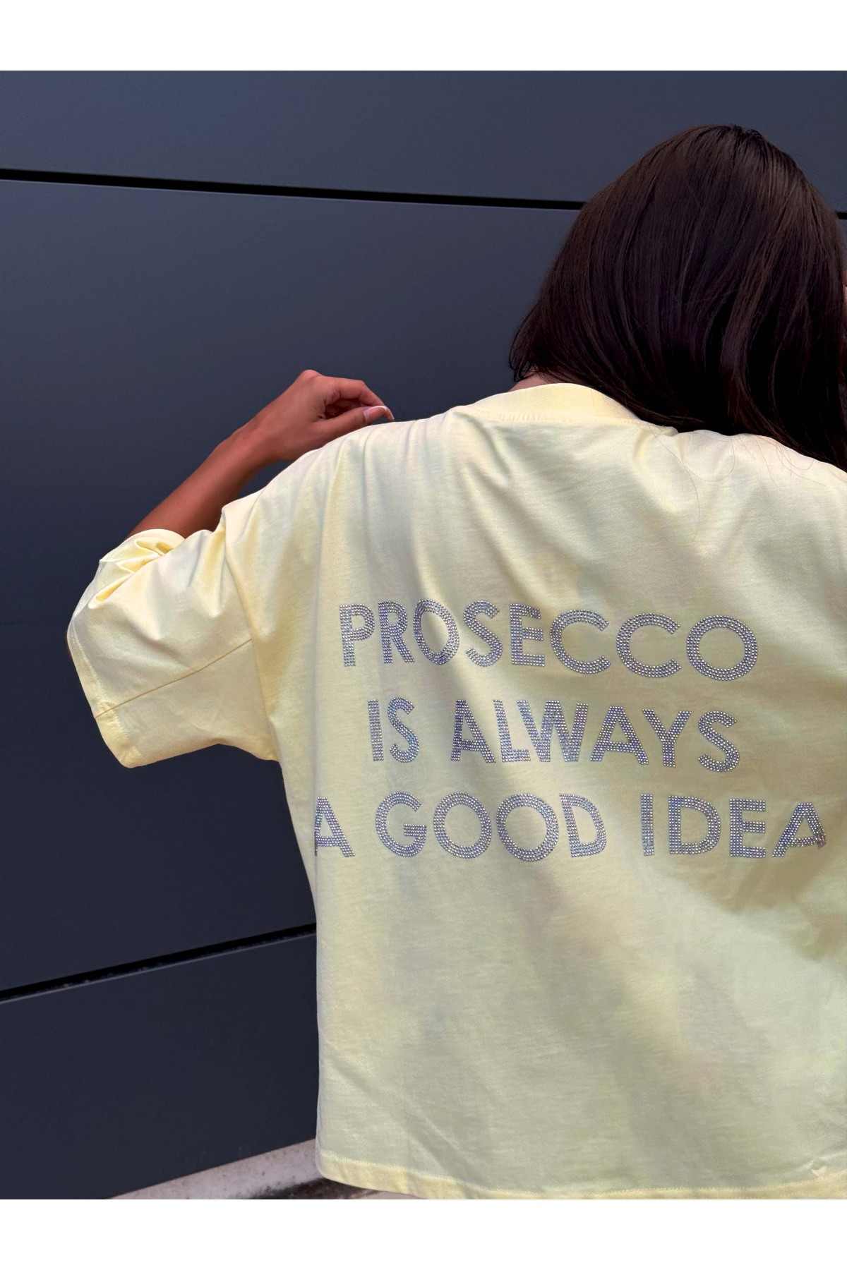 T-shirt Prosecco / Pastel Yellow