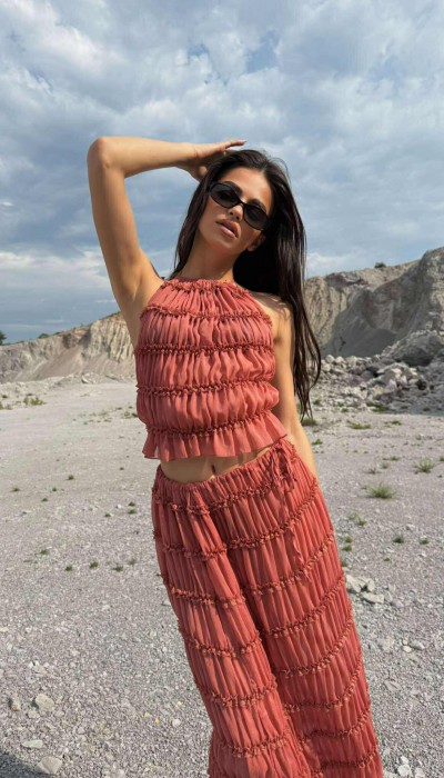 Плажен сет Just a mermaid girl / Rococco red Плажен сет Just a mermaid girl / Rococco red