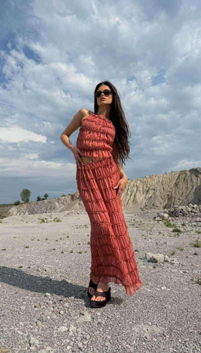 Плажен сет Just a mermaid girl / Rococco red Плажен сет Just a mermaid girl / Rococco red