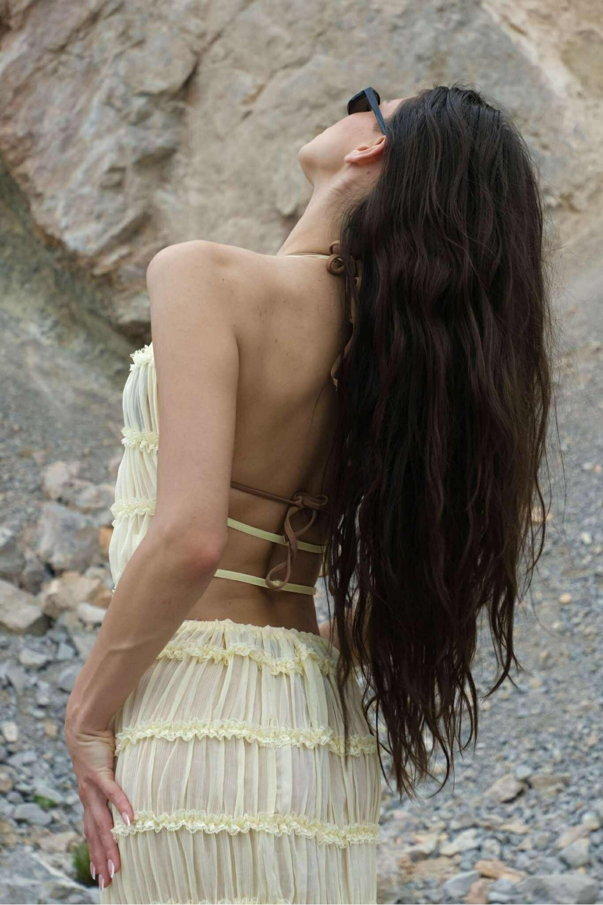 Плажен сет Just a mermaid girl / Pastel yellow Плажен сет Just a mermaid girl / Pastel yellow