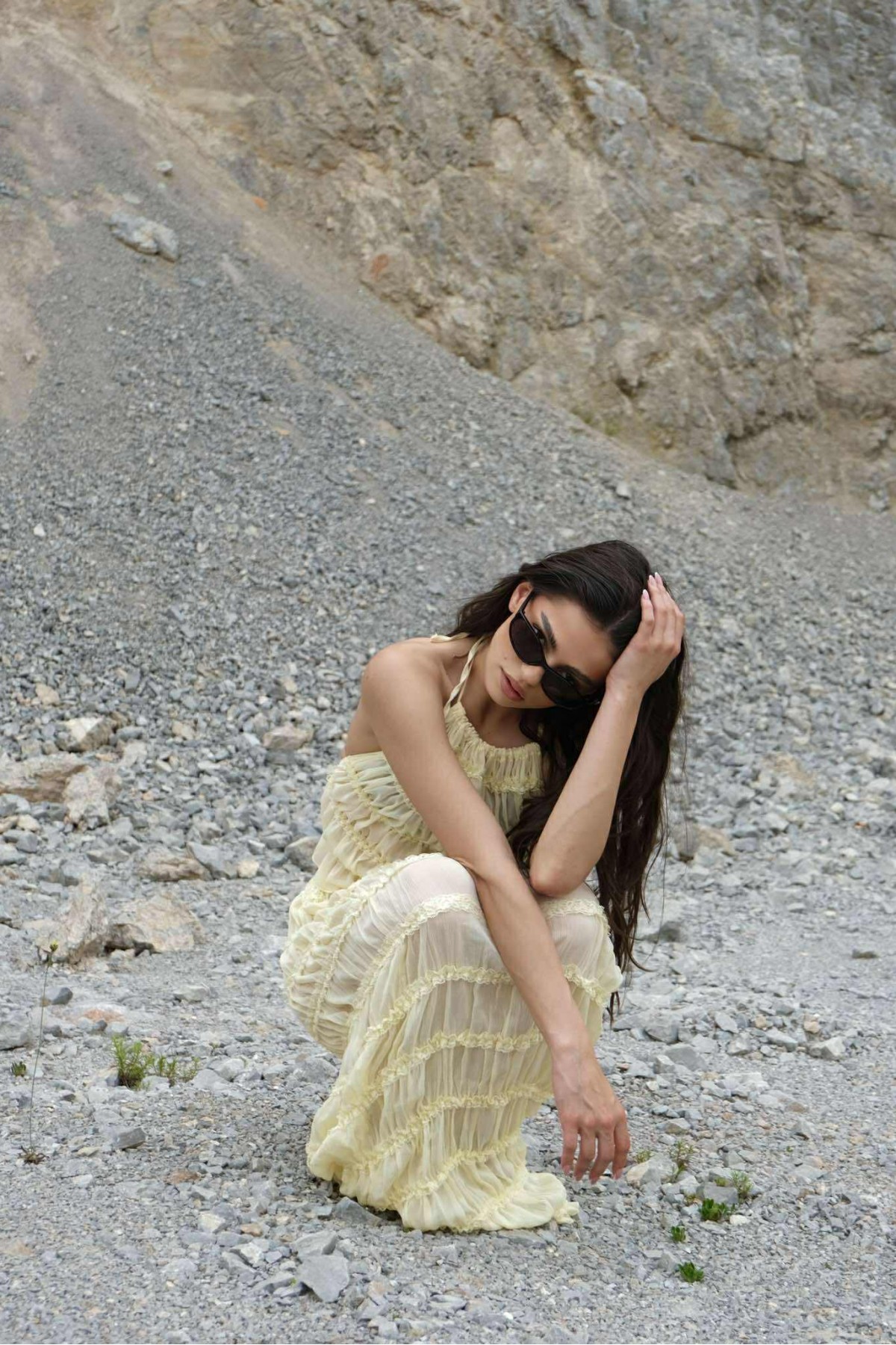 Плажен сет Just a mermaid girl / Pastel yellow Плажен сет Just a mermaid girl / Pastel yellow