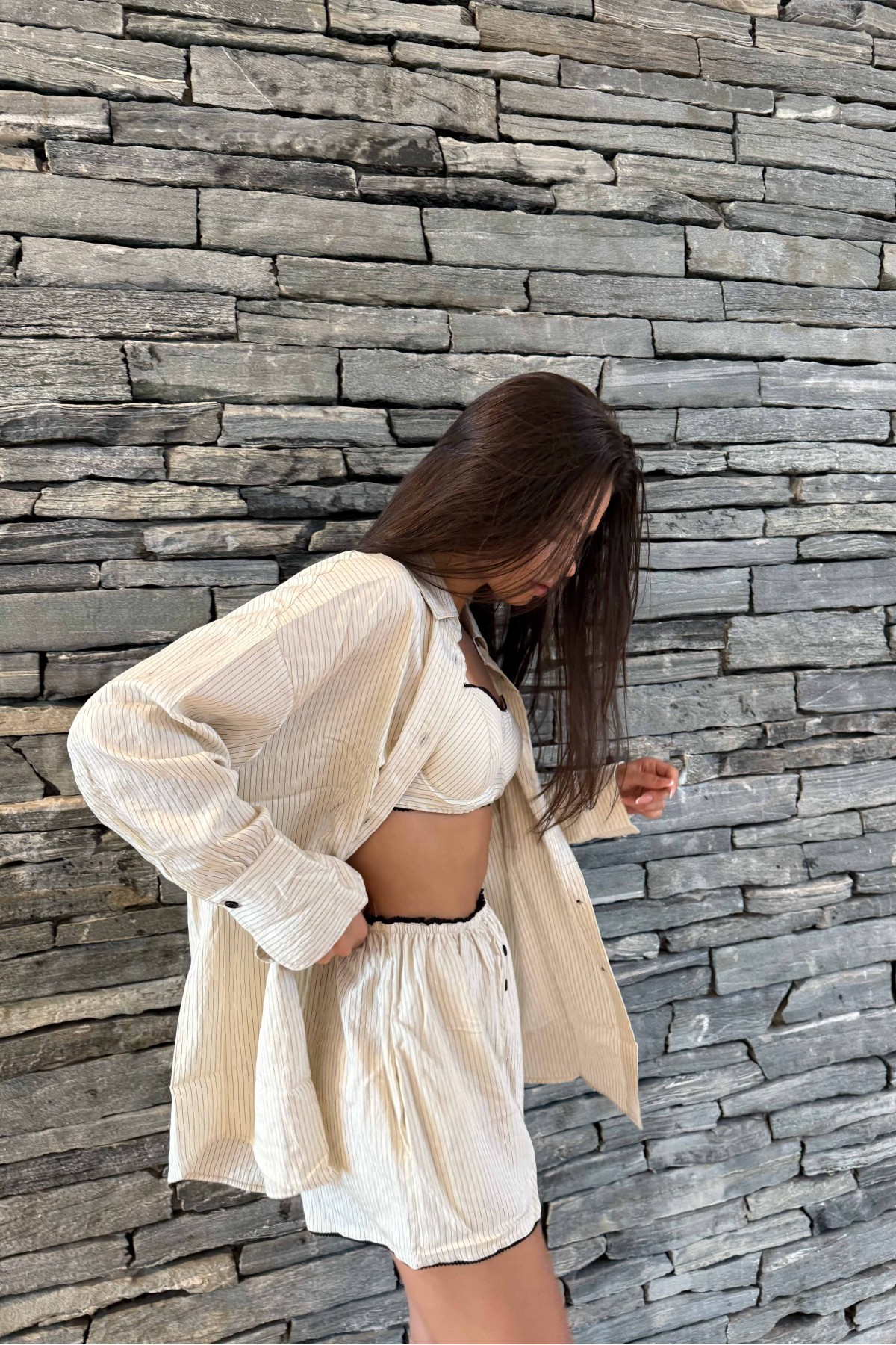 Къс сет Finding yourself / Beige Къс сет Finding yourself / Beige