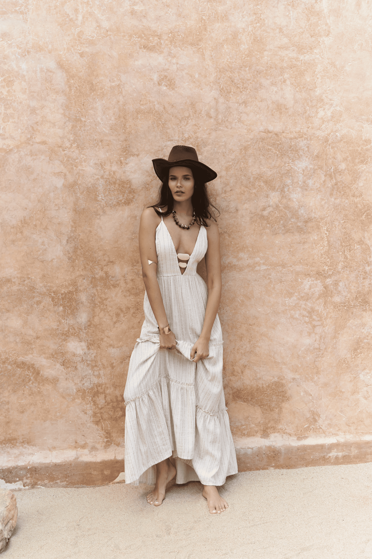 Рокля Ocean stones