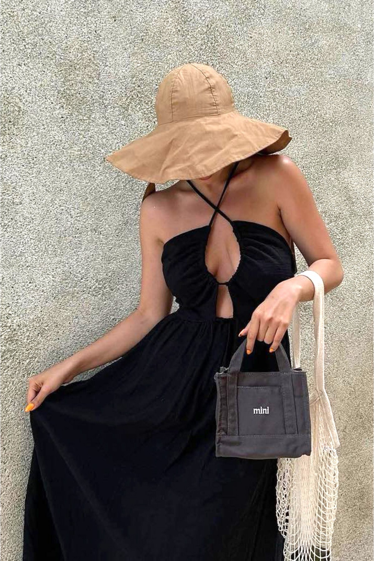 Рокля Muselin summer / Black Рокля Muselin summer / Black