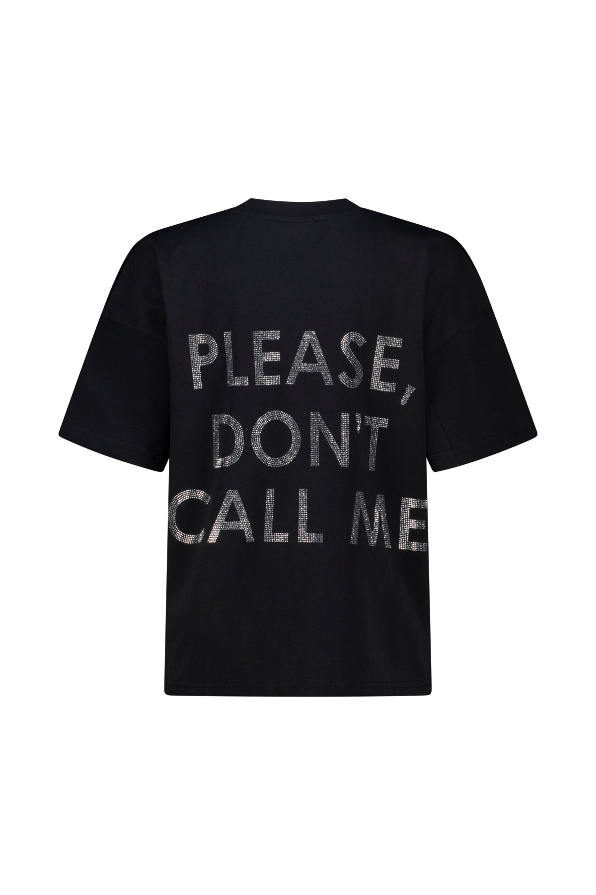 T-shirt Don't call me / Jet Black