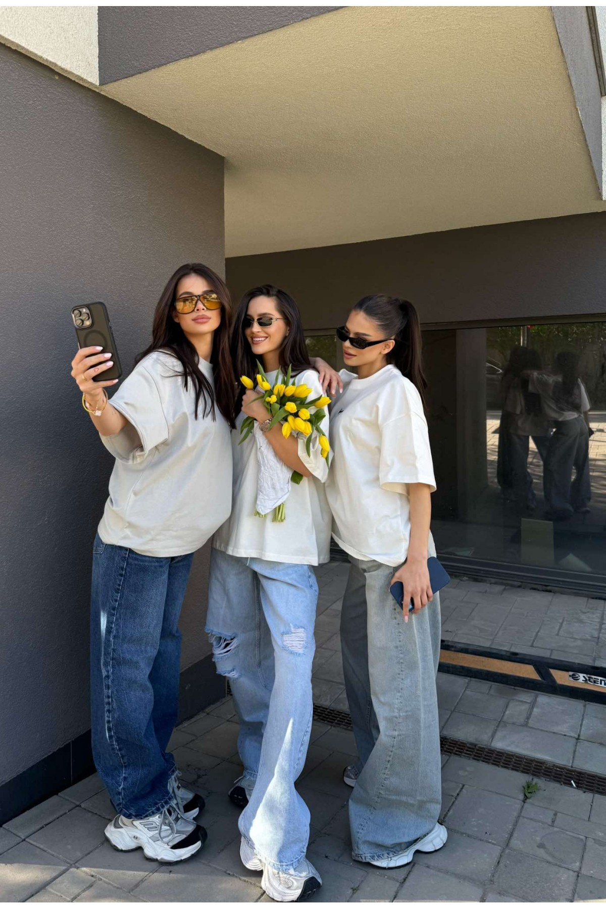 T-shirt No room for love / Timeless white T-shirt No room for love / Timeless white