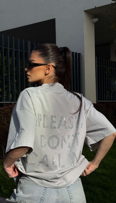 T-shirt Don't call me / Disco ball T-shirt Don't call me / Disco ball